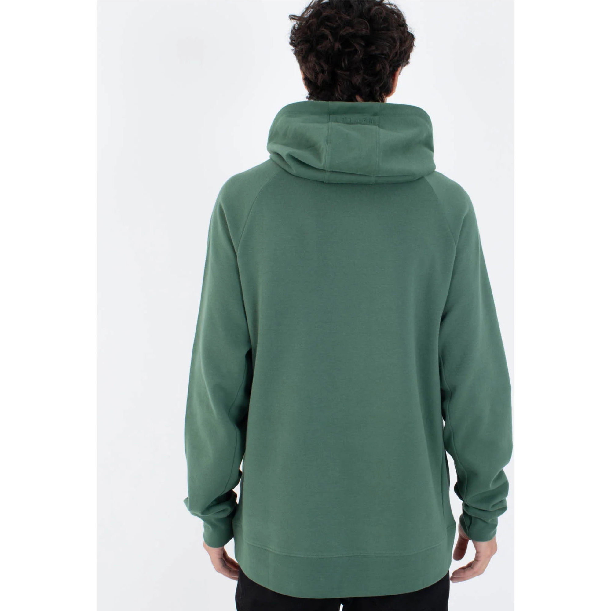 2026 Hurley Mens Low Tide Hoodie MFTEU00016 - Jade Horizon / Camo